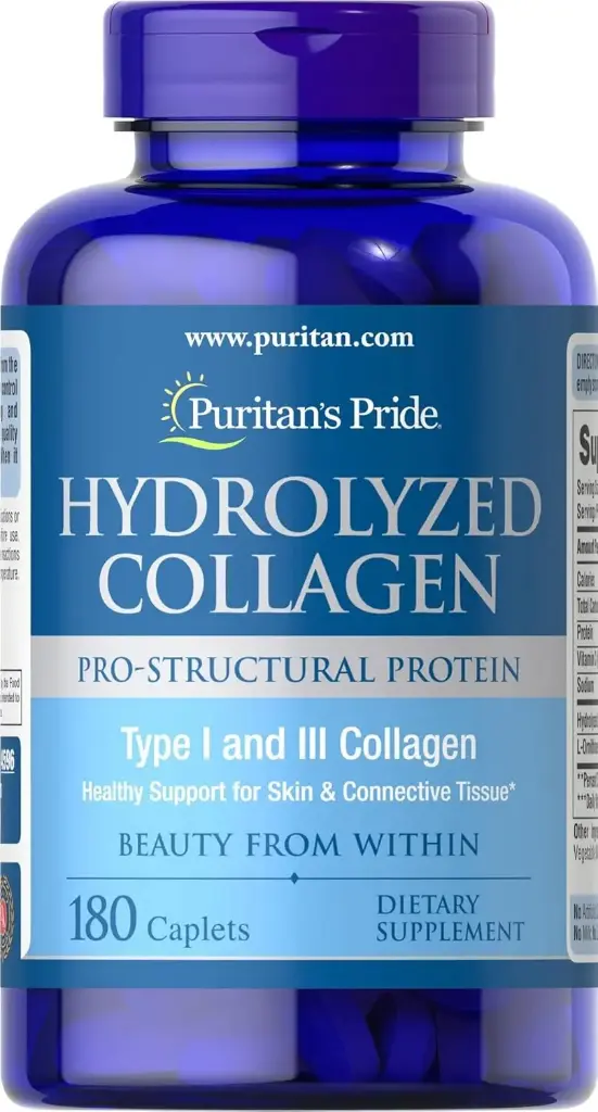 Colágeno 1000 mg 180 tabletas Puritan's Pride