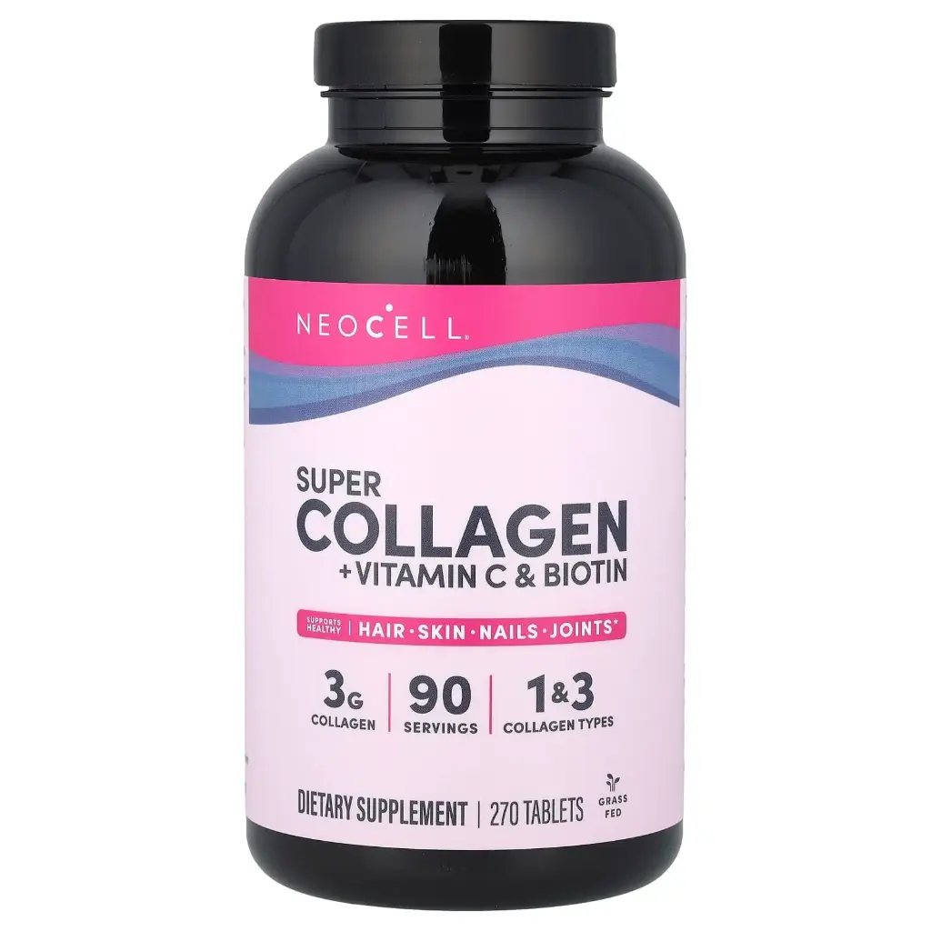 Colágeno 3 g + vitamina C + biotina 270 tabletas NeoCell
