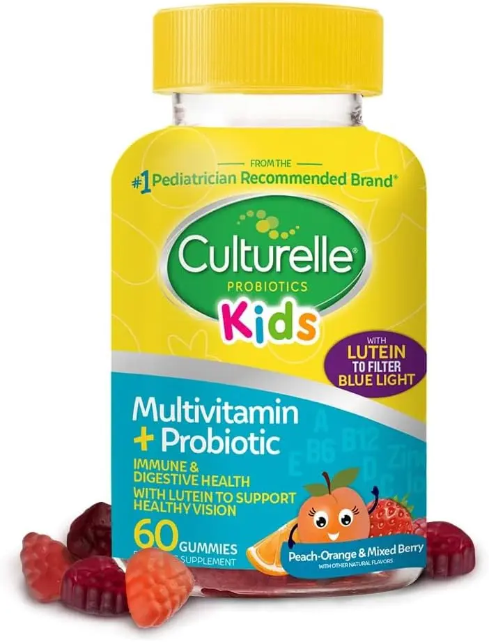 [KD-CGLM9872] Multivitamínico + probióticos para niños 60 gomitas Culturelle