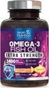 Omega 3 Fish Oil 2400 Mg 180 Caps HEALTH