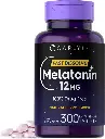 Melatonina 12 mg 300 cápsulas Carlyle