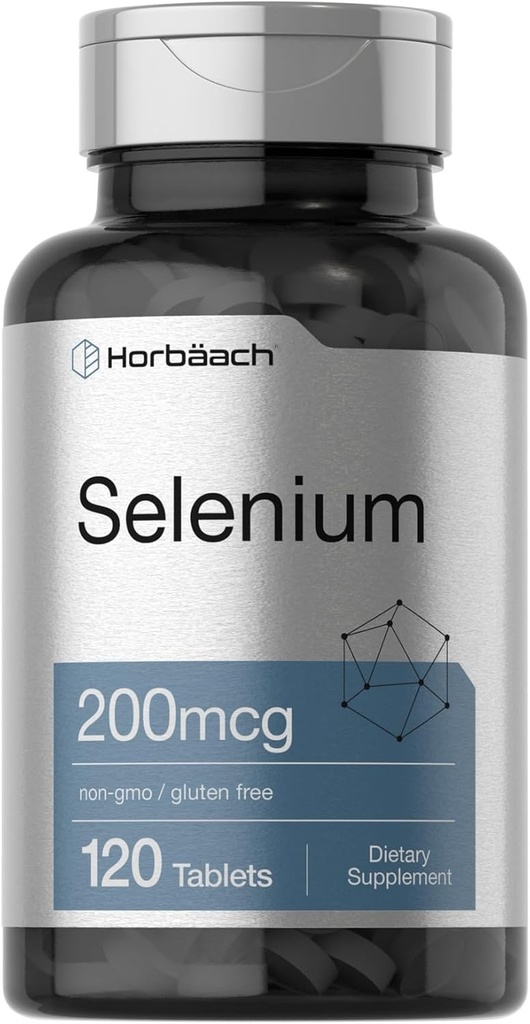 Selenio 200 Mcg 120 Capsulas Horbaach