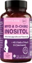 Myo-inositol 2000 mg + D-chiro-inositol 50 mg + vitamina D3 90 mcg 120 cápsulas Intimate Rose