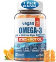 Omega 3 1600mg Gomitas Sin Sabor Pescado Veganas ENVYCURE