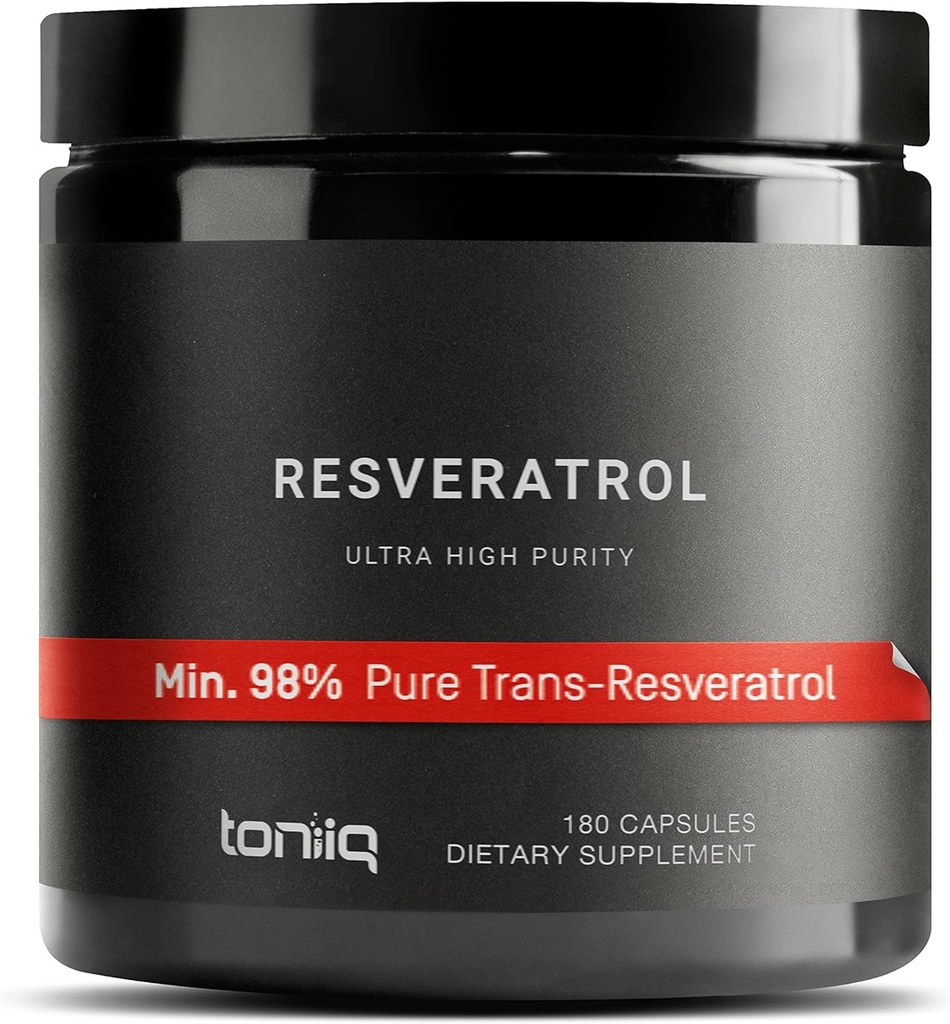 Resveratrol 600 mg 180 cápsulas Toniiq