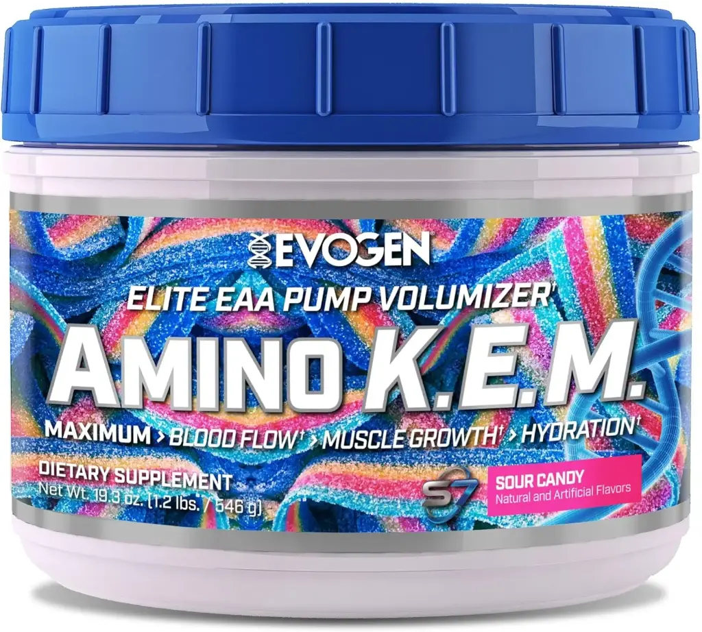 [RD-0324] Aminoácidos esenciales K.E.M. EAA sabor caramelo ácido 30 servicios Evogen