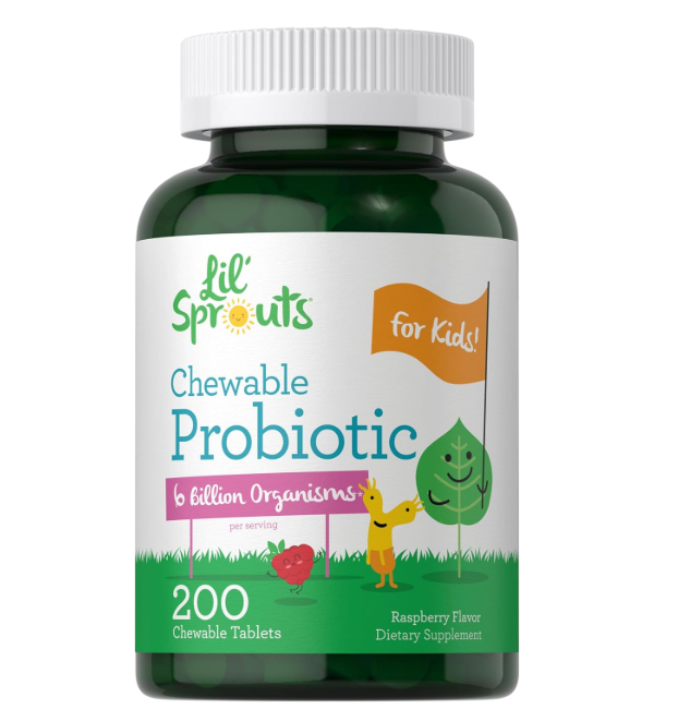 [KD-0HOV] Probióticos para niños 200 pastillas masticables Lil’ Sprouts
