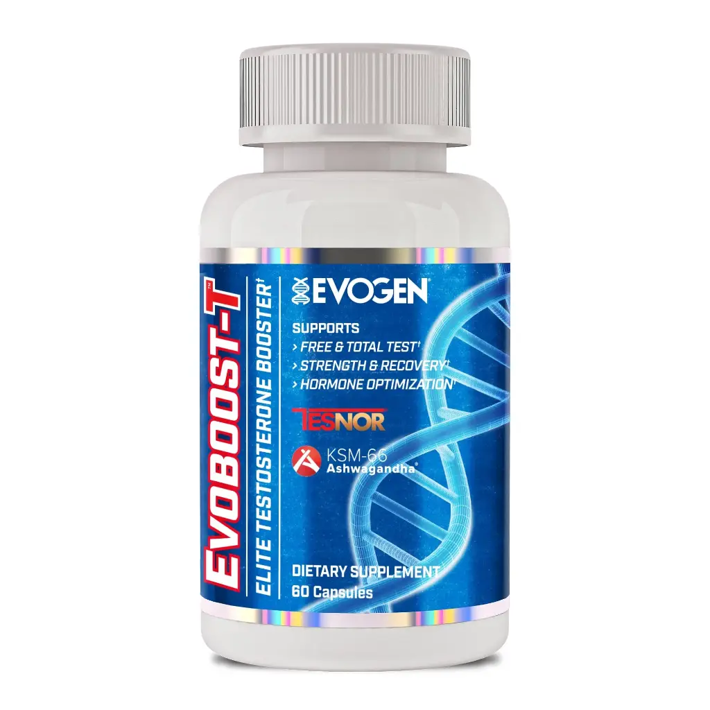 [RD-0524] Ashwagandha + Tesnor + Lactobacillus reuteri Evoboost-T para soporte hormonal 60 cápsulas Evogen
