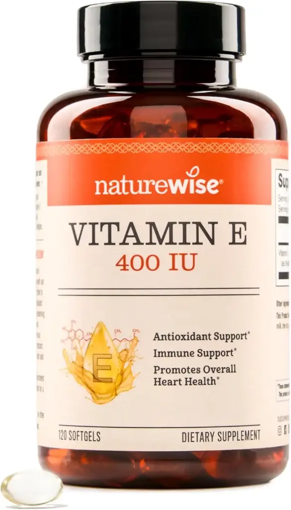 Vitamina e 400 iu 180 cápsulas NatureWise