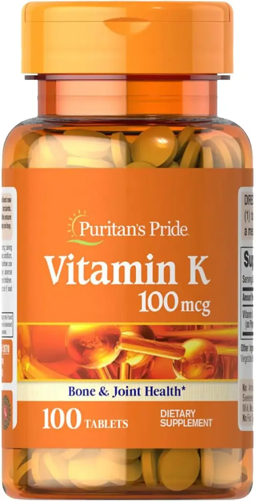 Vitamina k 100 mcg 100 tabletas Puritan's Pride