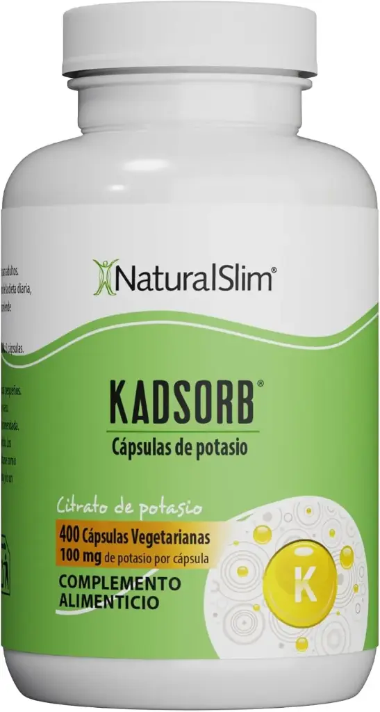 [VT-CP] Potasio citrato 100 mg 400 cápsulas NaturalSlim