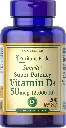 Vitamina D3 2000 IU 200 Softs Puritan´s Pride