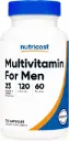 Multivitamínico para hombre 120 cápsulas Nutricost