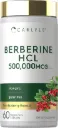 Berberina 500 mg 60 cápsulas Carlyle