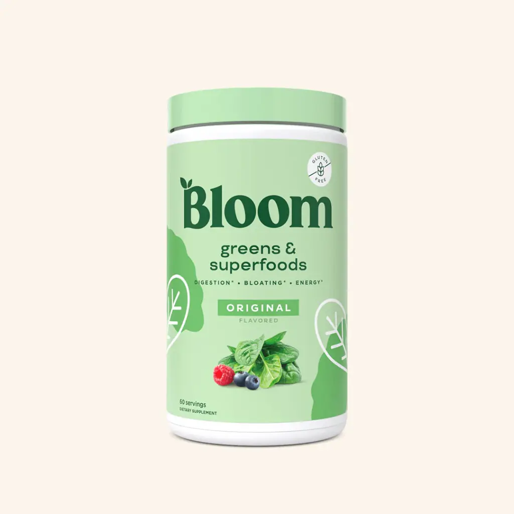 Greens sabor original 60 servicios Bloom Nutrition