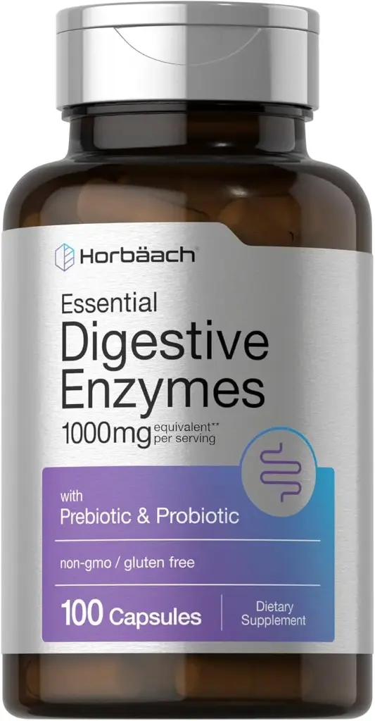 Enzimas digestivas 100 cápsulas Horbäach