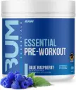 L-citrulina + beta alanina + L-tirosina + taurina + cafeína pre-entreno Essential sabor frambuesa azul 30 servicios RAW Nutrition
