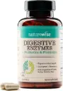 Enzimas Digestivas con Probióticos y Prebióticos 60 Cápsulas NatureWise