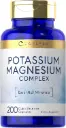 Magnesio 180 mg + potasio 99 mg 200 cápsulas Carlyle