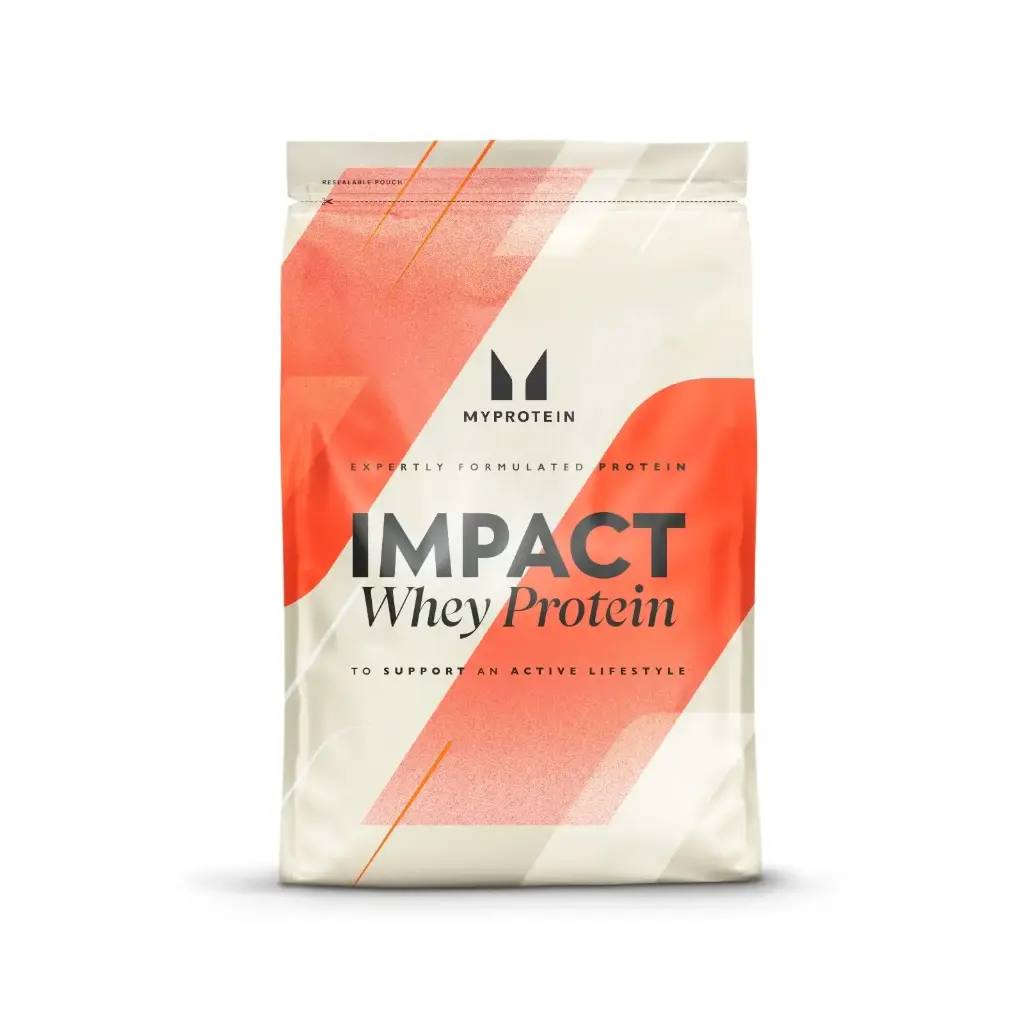 Proteína whey Impact 21 g sabor vainilla 80 servicios MYPROTEIN
