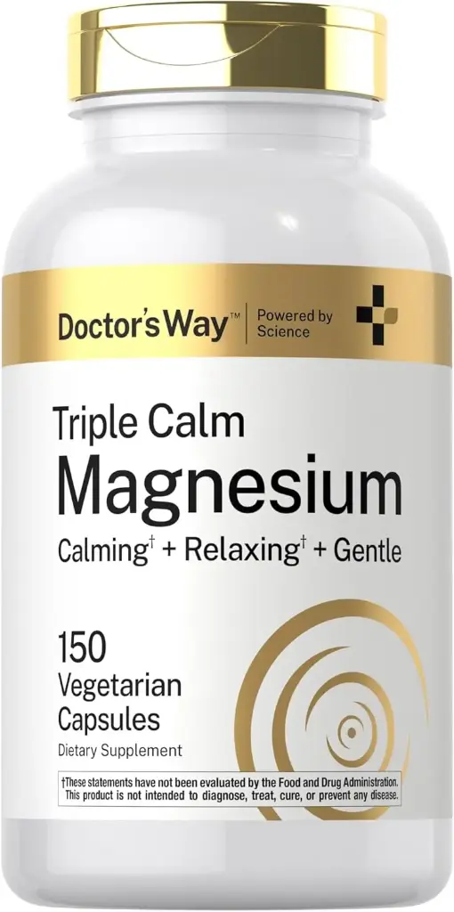 Magnesio citrato + glicinato + malato 400 mg 150 cápsulas Doctor's Way