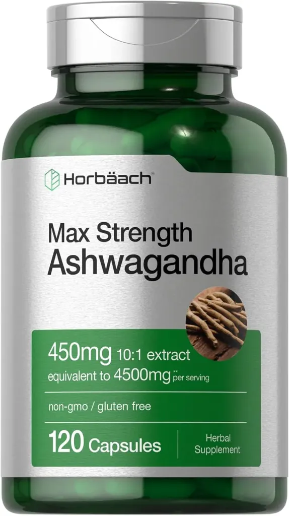 Ashwagandha 4500 mg 120 cápsulas Horbäach