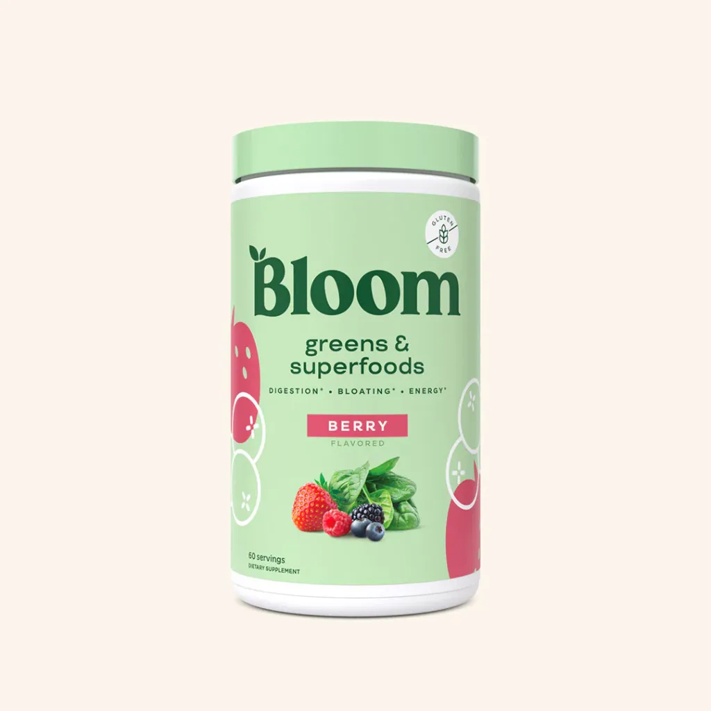 Bloom Greens & Superfoods 60 Servicios Berry
