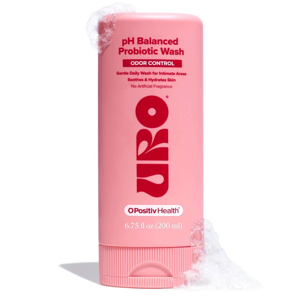 URO Jabón probiótico equilibrado con pH para olor vaginal con eucalipto 200 ml O Positiv