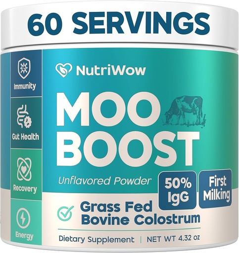 [SI] Moo Boost Calostro Bovino 60 Servs NutriWoW