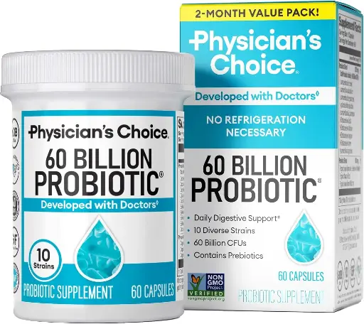 [SD] Probióticos 60 Billones 60 Caps PHYSICIAN CHOICE