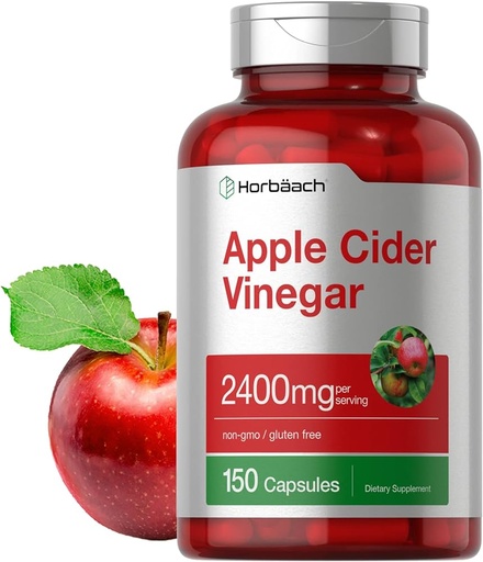 [SD] Vinagre de Manzana 2400 Mg 150 Caps HORBAACH