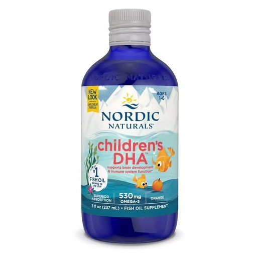 Omega 3 + DHA Liquido 96 Servs NORDIC