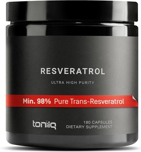 [AX] Resveratrol Ultra 98% 180 Caps Toniiq