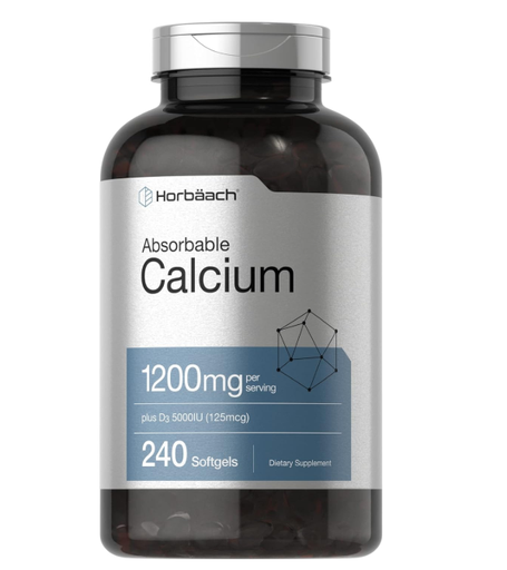 [VT-1663] Calcio + Vitamina D3 1200 mg 240 Caps Horbaach