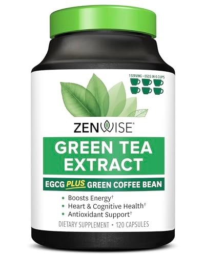[AX] Extracto de Té verde con EGCG 120 Caps Zenwise
