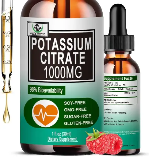 [VT-052] Citrato de Potasio Liquido 1000mg VILA