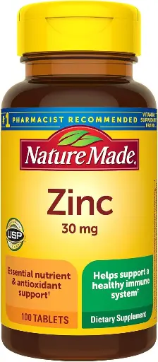 [VT-NM] Zinc 30 mg 100 Tabs NATURE MADE