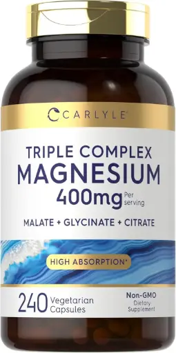 [SB-B9992] Triple Magnesio Complex 400mg 240 Caps CARLYLE