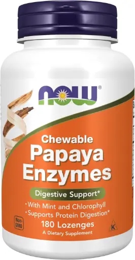 [SD] Enzimas de Papaya 180 Tabs NOW