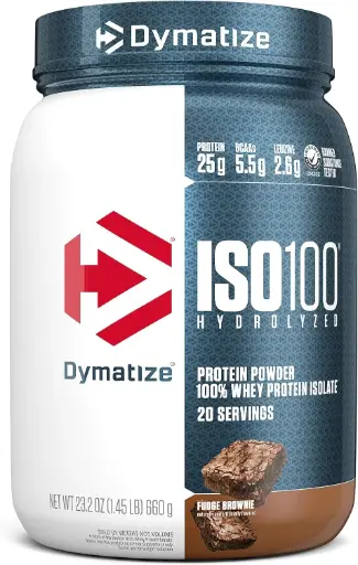 [PT] Proteina Aislada ISO100 Brownie Fudge 20 Servs DYMATIZE