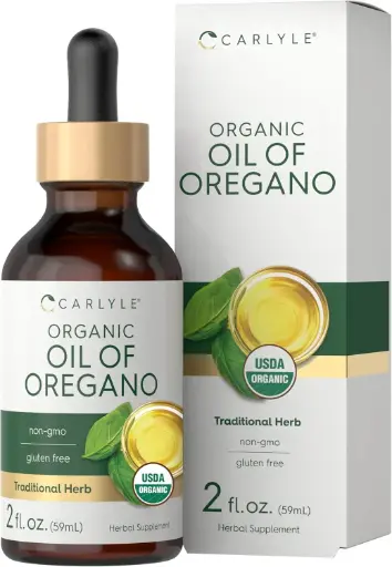 [OIL-O] Aceite de Orégano Gotas líquidas 2 onzas líquidas Carlyle