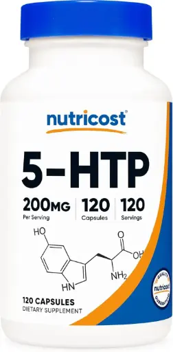 [407734] 5-HTP 200 mg 120 cápsulas Nutricost