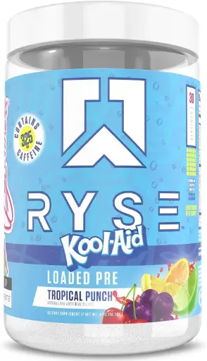 [V83] Kool-Aid Tropical Punch Pre-Entreno 30 Servicios RYSE Loaded Pre