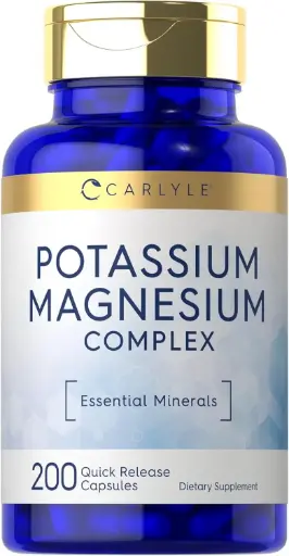 [CPMC] Complejo de Potasio y Magnesio 200 Capsulas CARLYLE