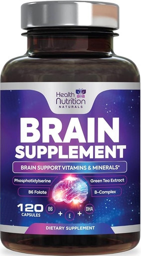 [ME] Brain Suplemento Cerebro 120 Caps HEALTH