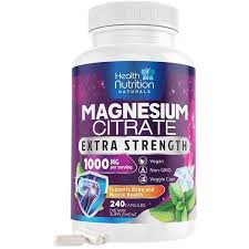 [SB-9087] Citrato de Magnesio 1000 Mg 180 Caps HEALTH